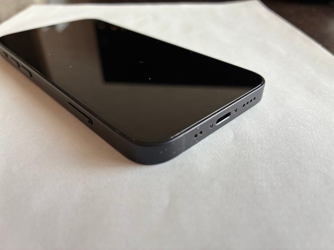 iPhone12mini ブラック 128GBジャ ンク品