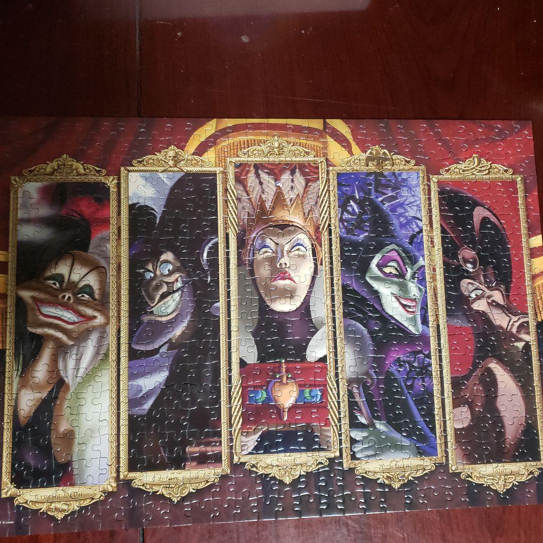 ディズニーヴィランズジグソーパズル - メルカリ