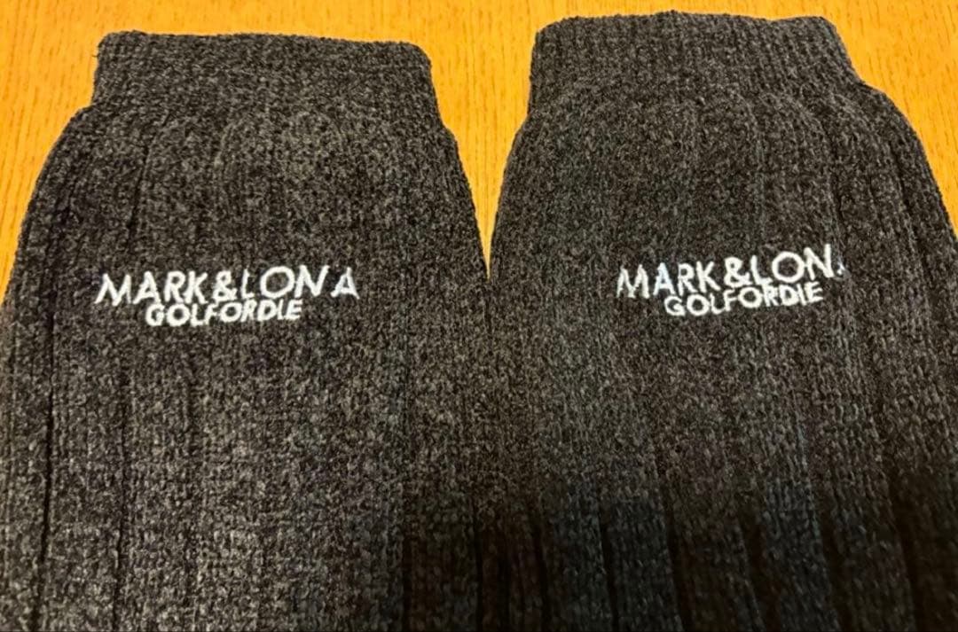 MARK & LONA マークアンドロナレッグウォーマー　ブラック