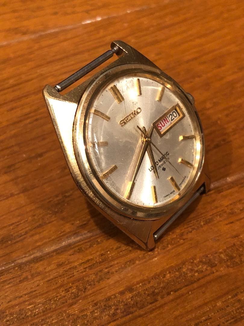 SEIKO LORD MATIC 稼働品　LM ビンテージ　セイコー　記念品