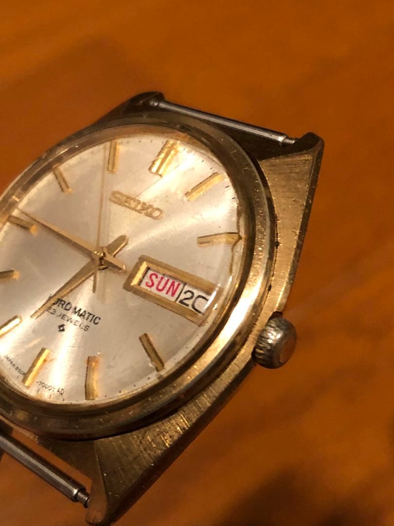SEIKO LORD MATIC 稼働品　LM ビンテージ　セイコー　記念品