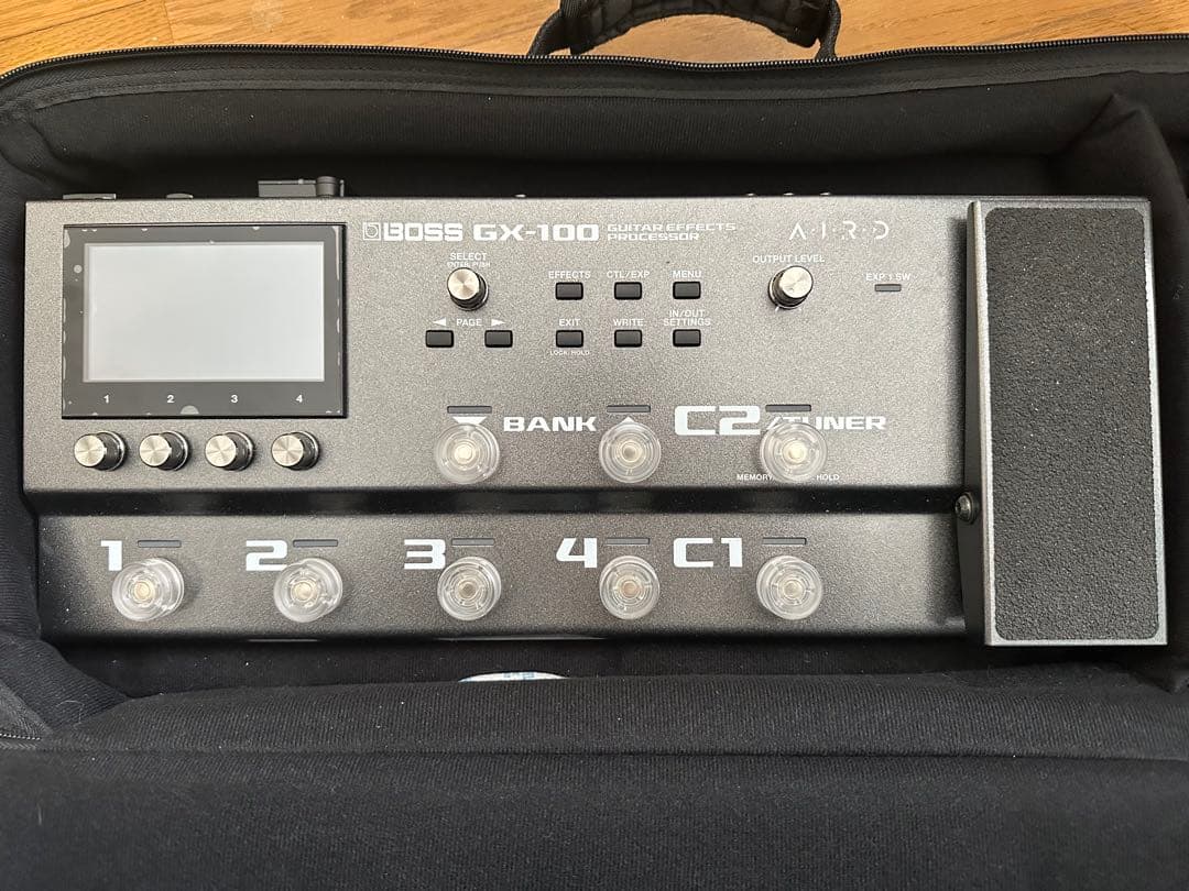 BOSS GX-100 付属品完備 箱ありBluetooth、ケース付き - メルカリ