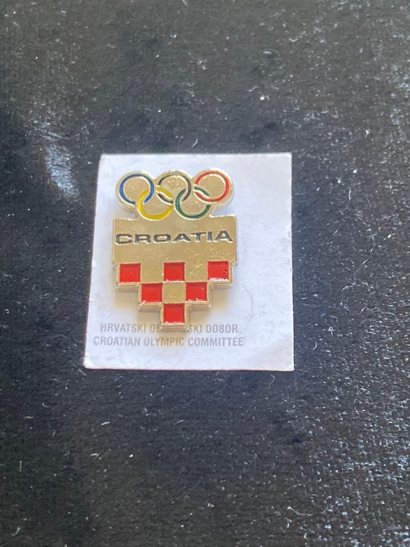 パリオリンピック 2024 ピンバッチ NOC クロアチア