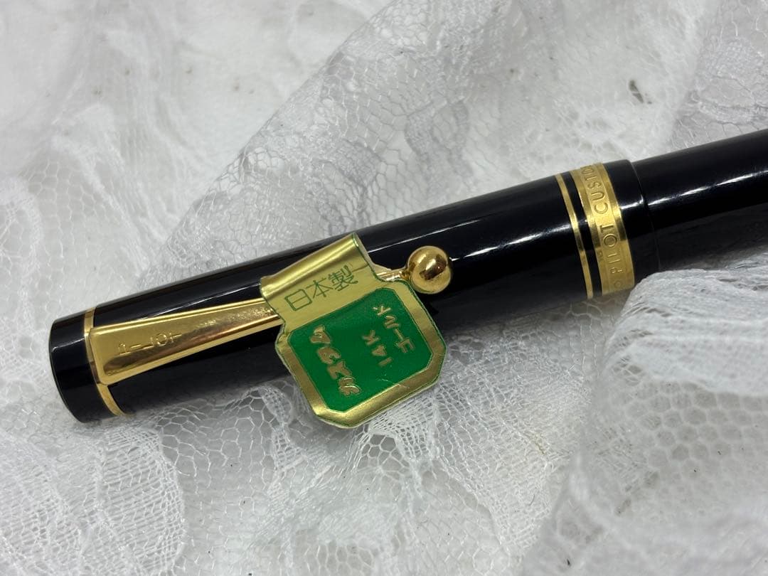 未使用PILOT カスタムF-JF 14K 万年筆　ビンテージ　オシャレ