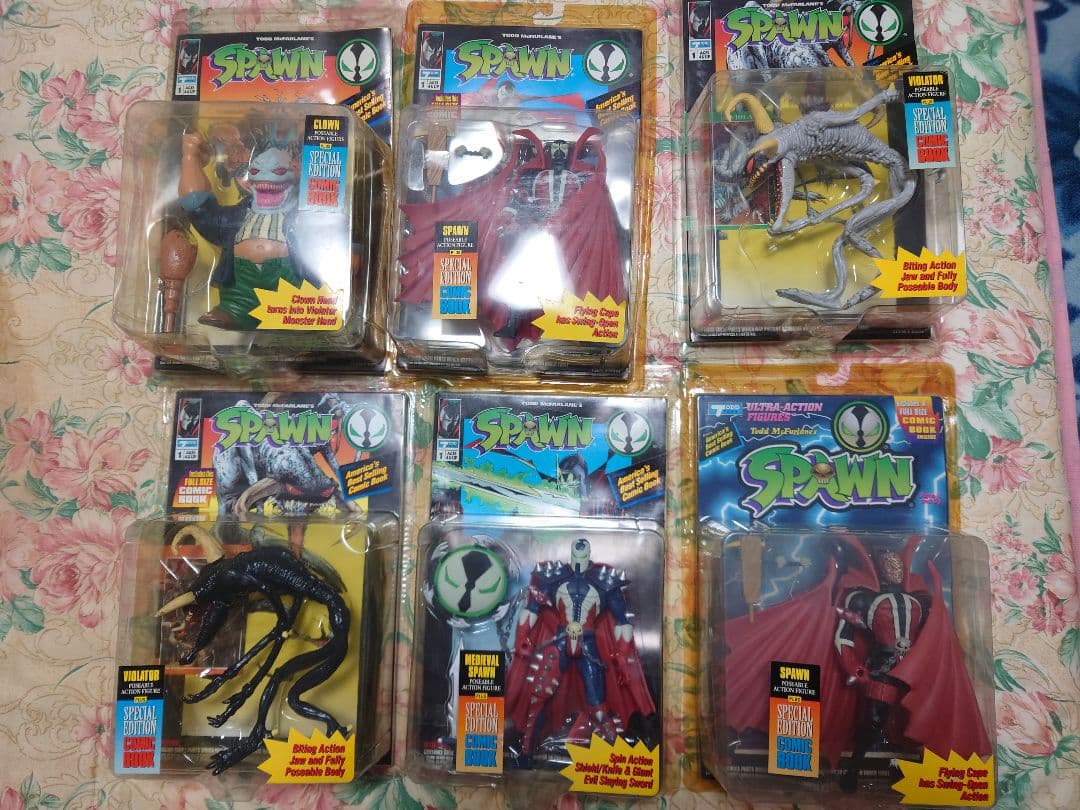 Spawn フィギュア 6体 SPAWN REBORN2 action figures6pset スポーン