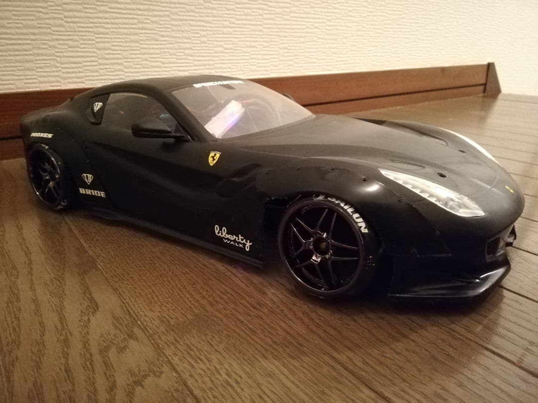 専用 1/10 タミヤ ラジコン ボディ フェラーリ F12 TDF ドリパケ等