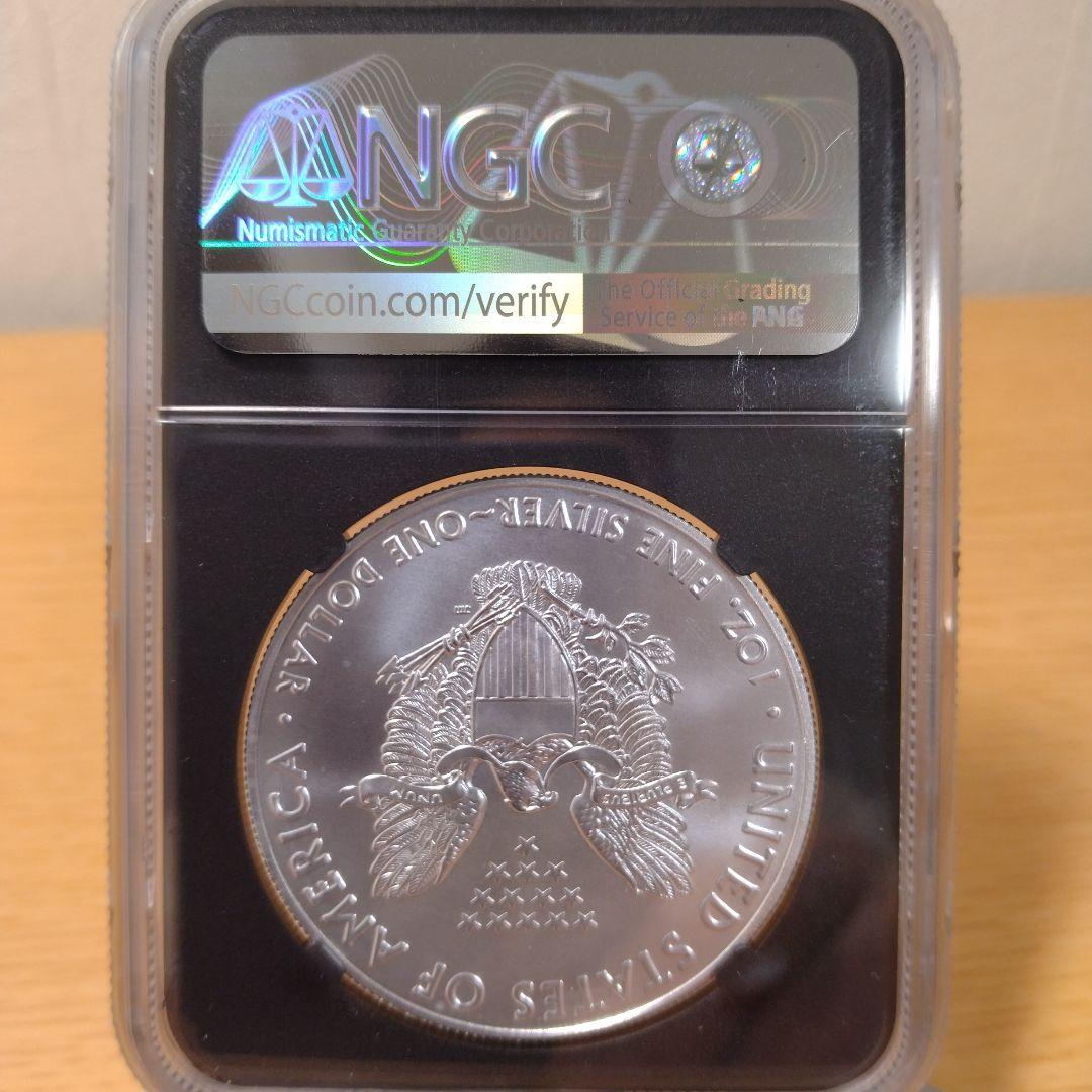 2021年 人気のトランプ大統領 NGC鑑定品 最高鑑定 MS70 純銀貨 最高鑑定】