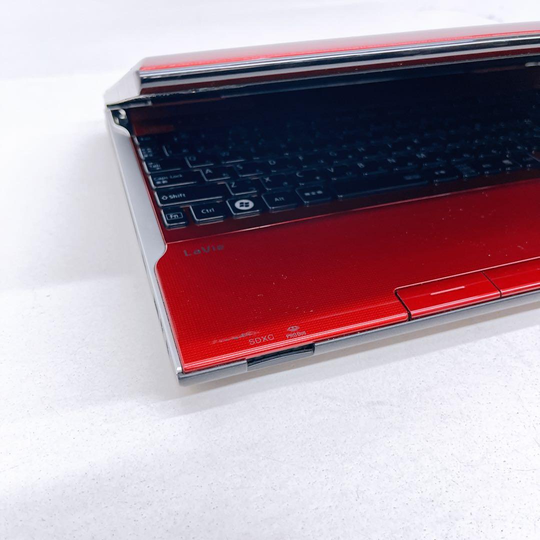 NEC ノートパソコン ノートPC 15.6インチ i7 レッド