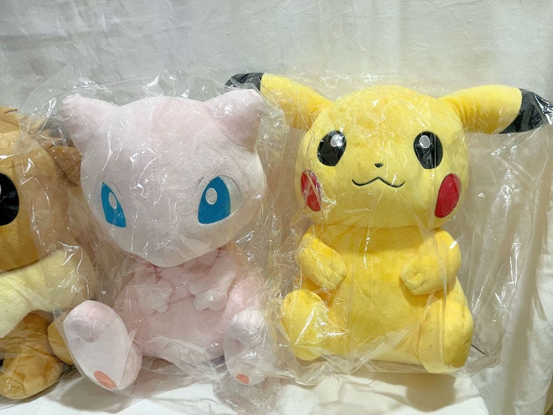ポケモン 12インチ ポケモンfit ピカチュウ ミュウ イーブイ