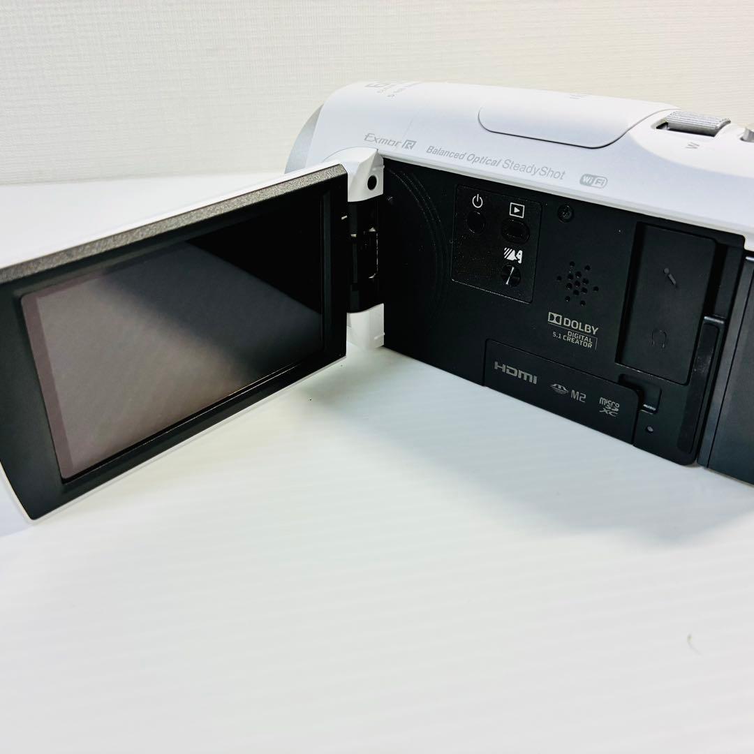 【色焼けあり】SONY ソニー　HDR-CX670 ホワイト
