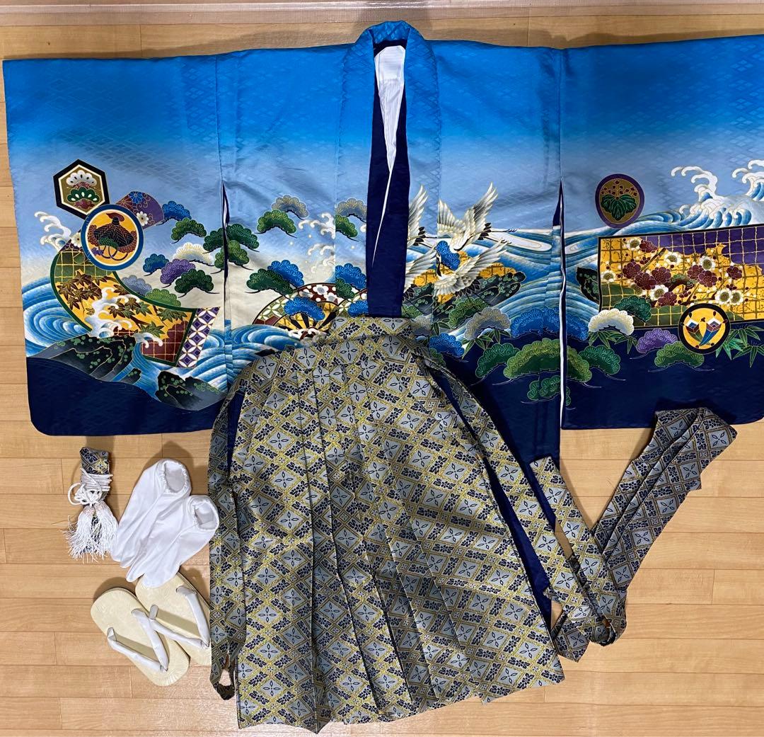 七五三男の子▪️5歳 羽織袴 フルセット