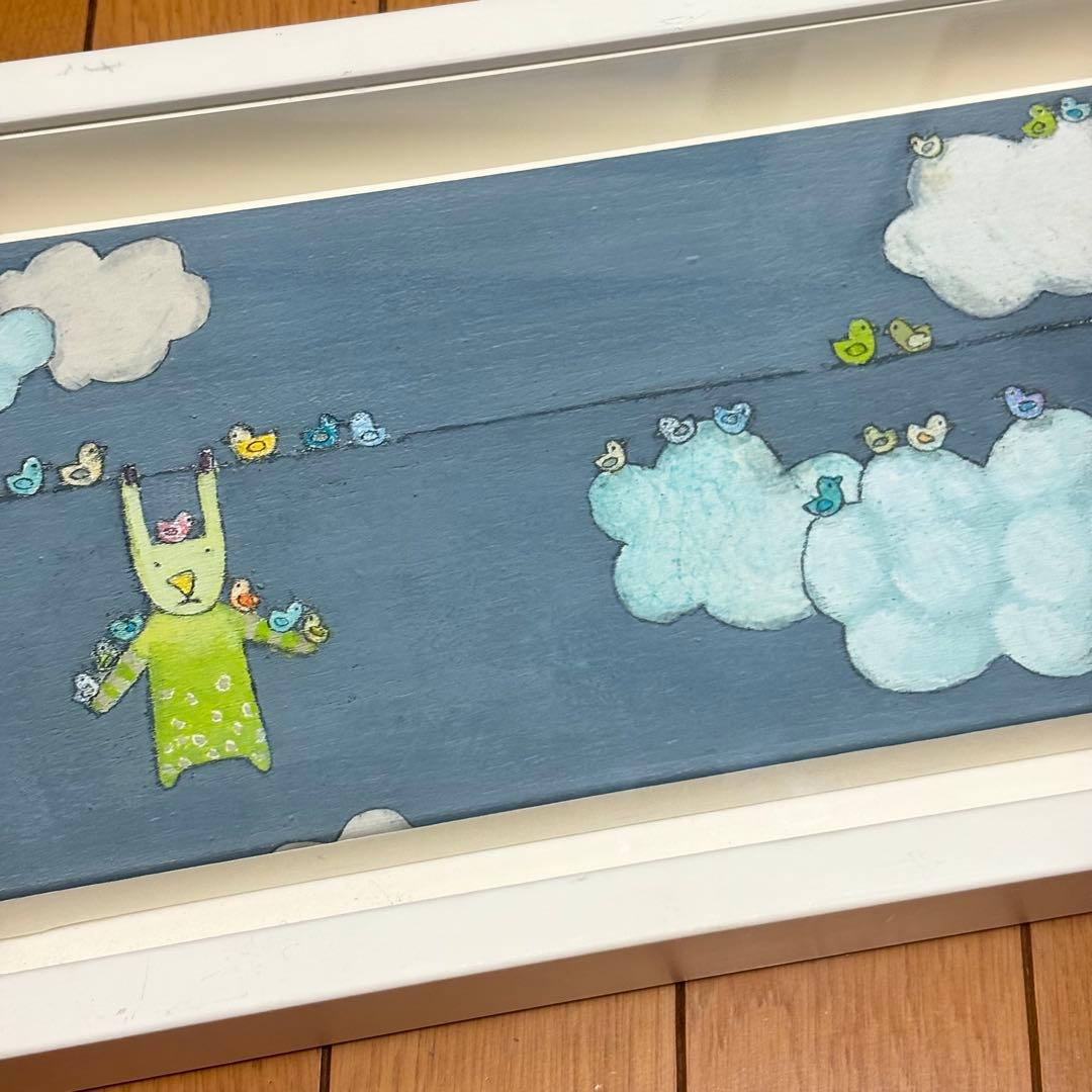 キロメロKiro.Melo お外にほすの ジクレー 版画 作者自筆サイン - メルカリ