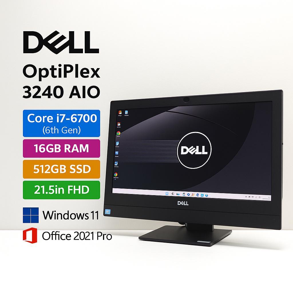 Dell 3240 AIO i7 16G SSD512GB オフィス Win11 Dell 3240 AIO i7 16G SSD512GB オフィス Win11