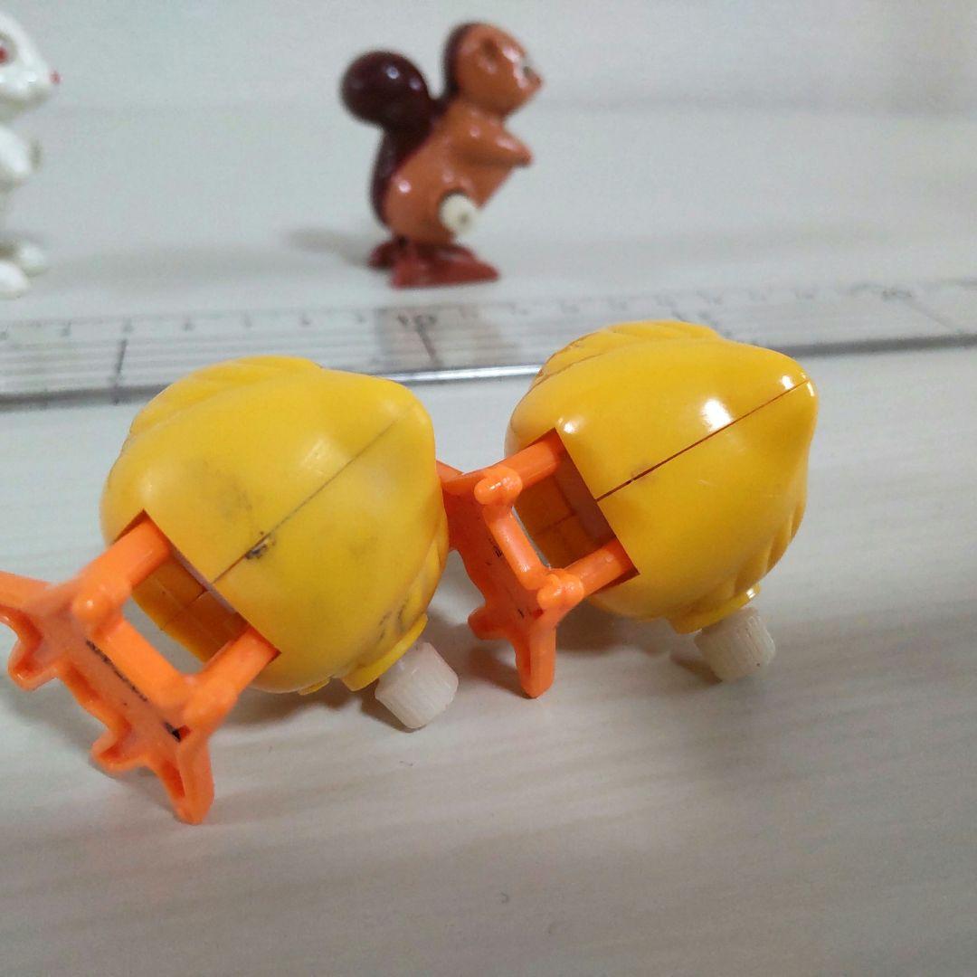 1977年製 トミー ゼンマイ 玩具 昭和 レトロ ひよこ うさぎ りす