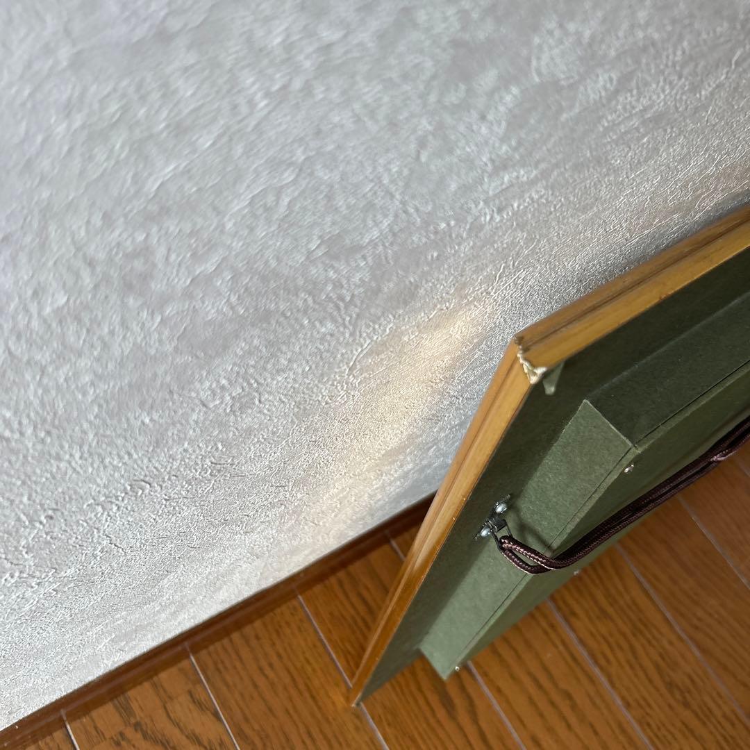 絵画　油彩画　少女　清水朋江　「小さな花」