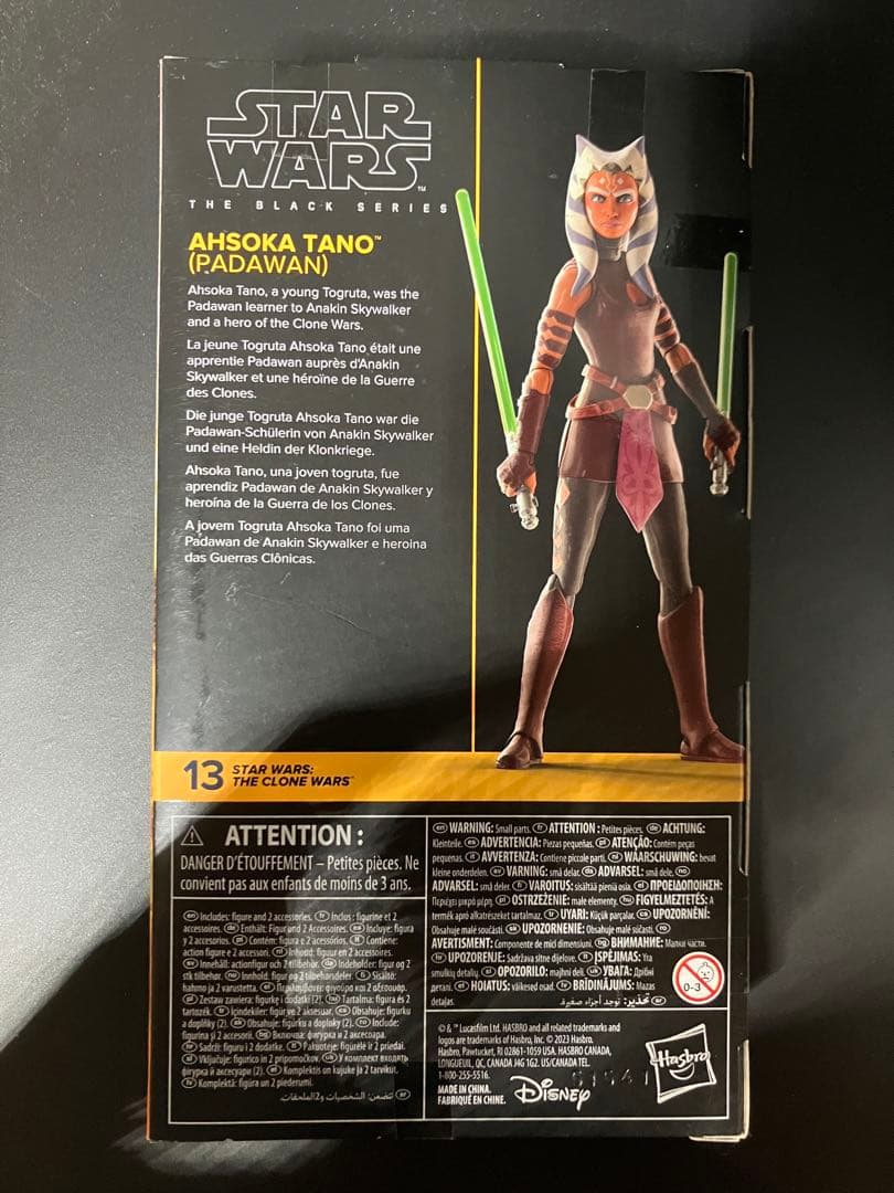 特価！！【新品未開封】スターウォーズ　クローンウォーズ　アソーカ・タノ