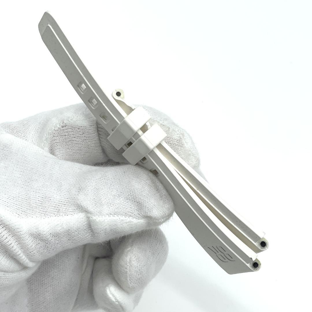 Bell & Ross　BR01,BR03用 ラバーベルト　24mm　ホワイト