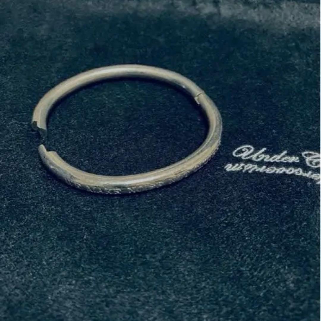 UNDERCOVER ロゴバングル アンダーカバー シルバー archive