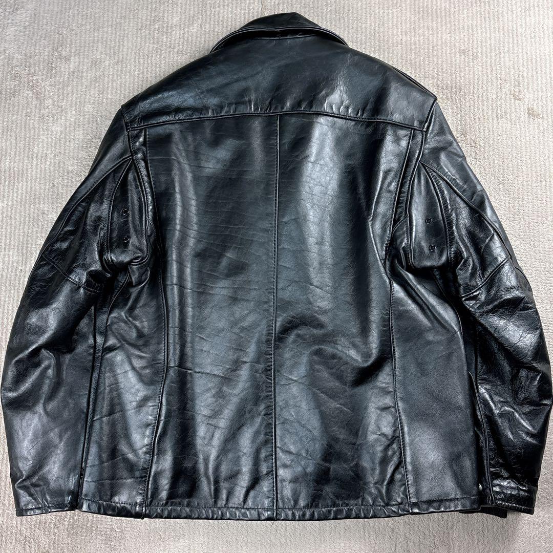 希少42サイズ】Schott ショット ポリスマンジャケット 602 レザー