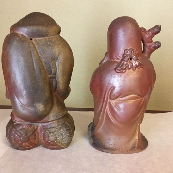 備前焼　各見信利作　七福神