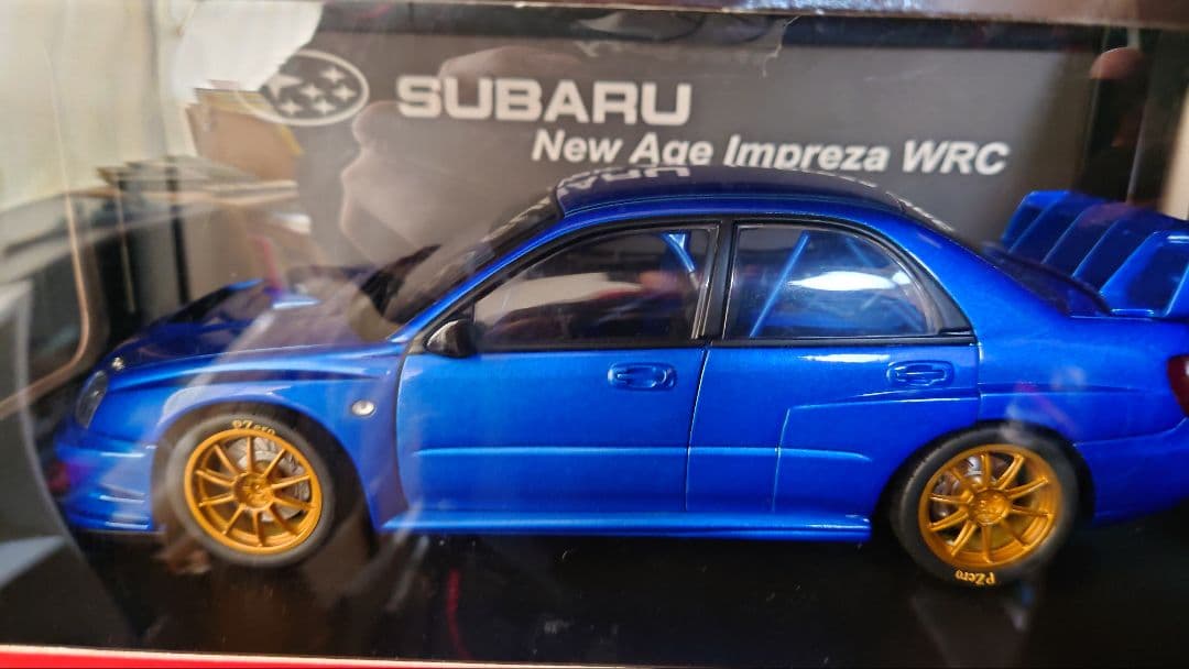 autoart 1/18 スバル インプレッサ new age WRX