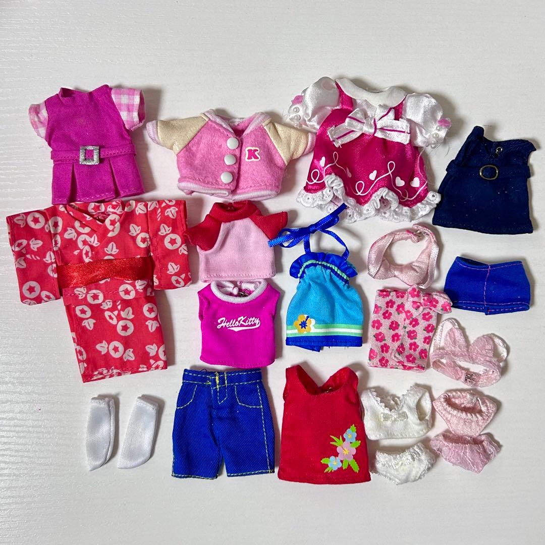 ハローキティ ドレスアップコレクション 大量セット 当時物 サンリオ 制服 浴衣