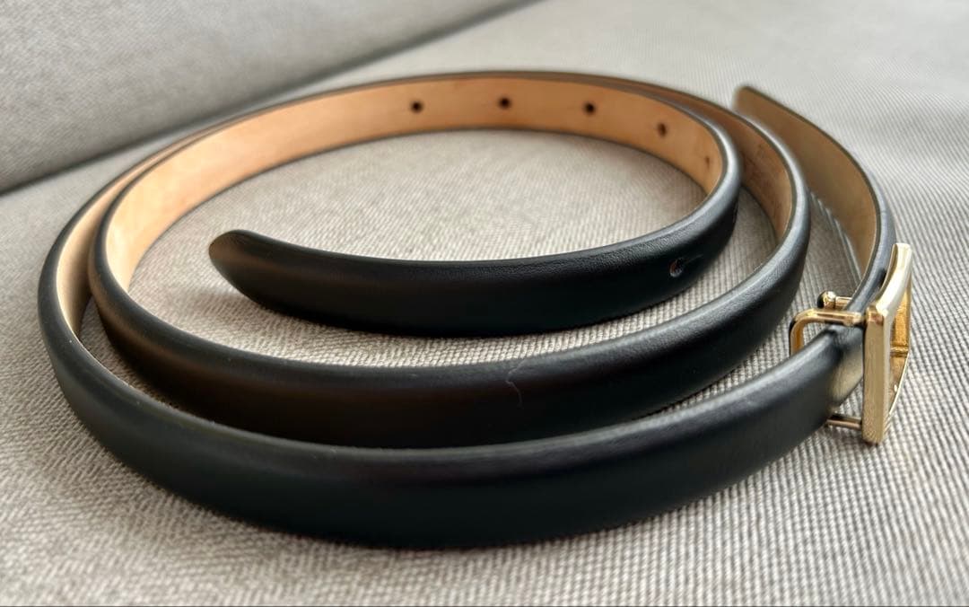 マニュエラ ブラック 革 ベルト