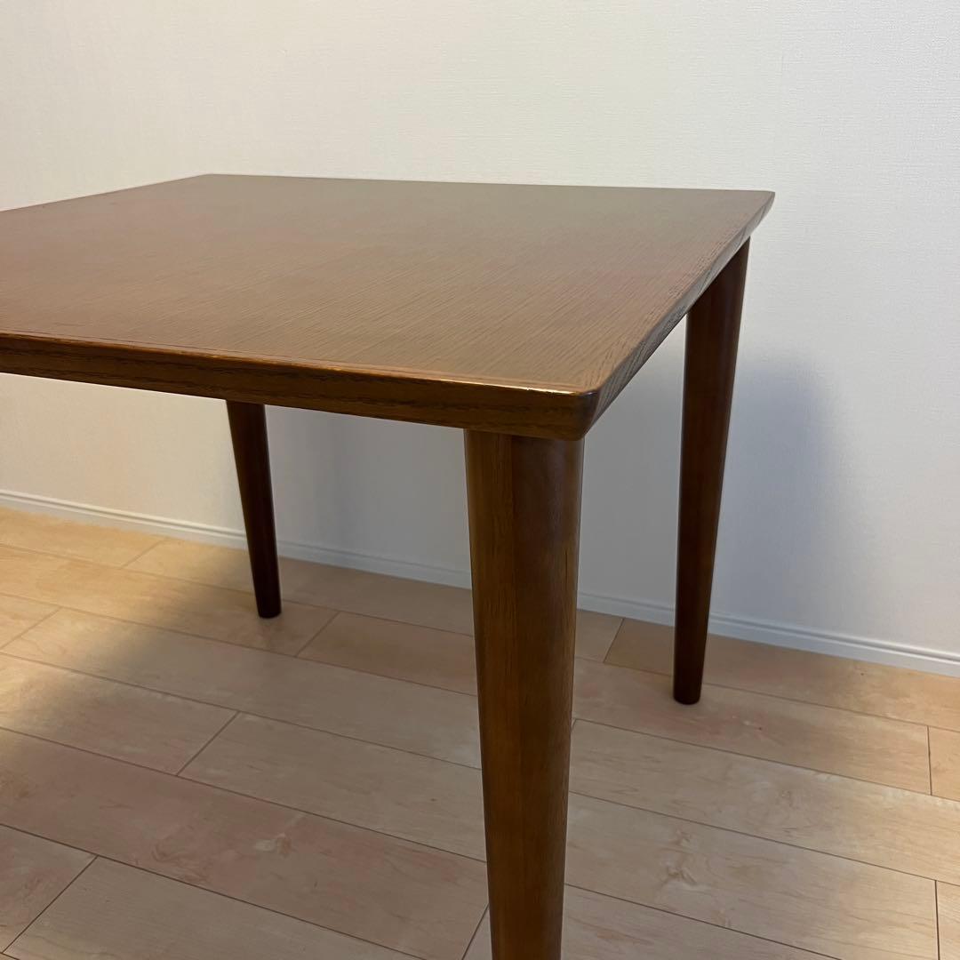 カリモク60 + ダイニングテーブル　800 2人用　ウォルナット
