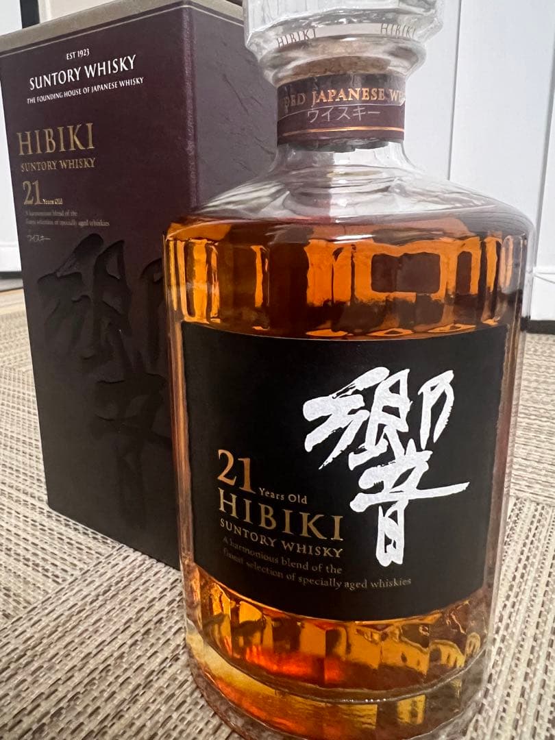 百貨店 新品未開封 響 Hibiki 21 Year Old ウイスキー 百貨店新品未