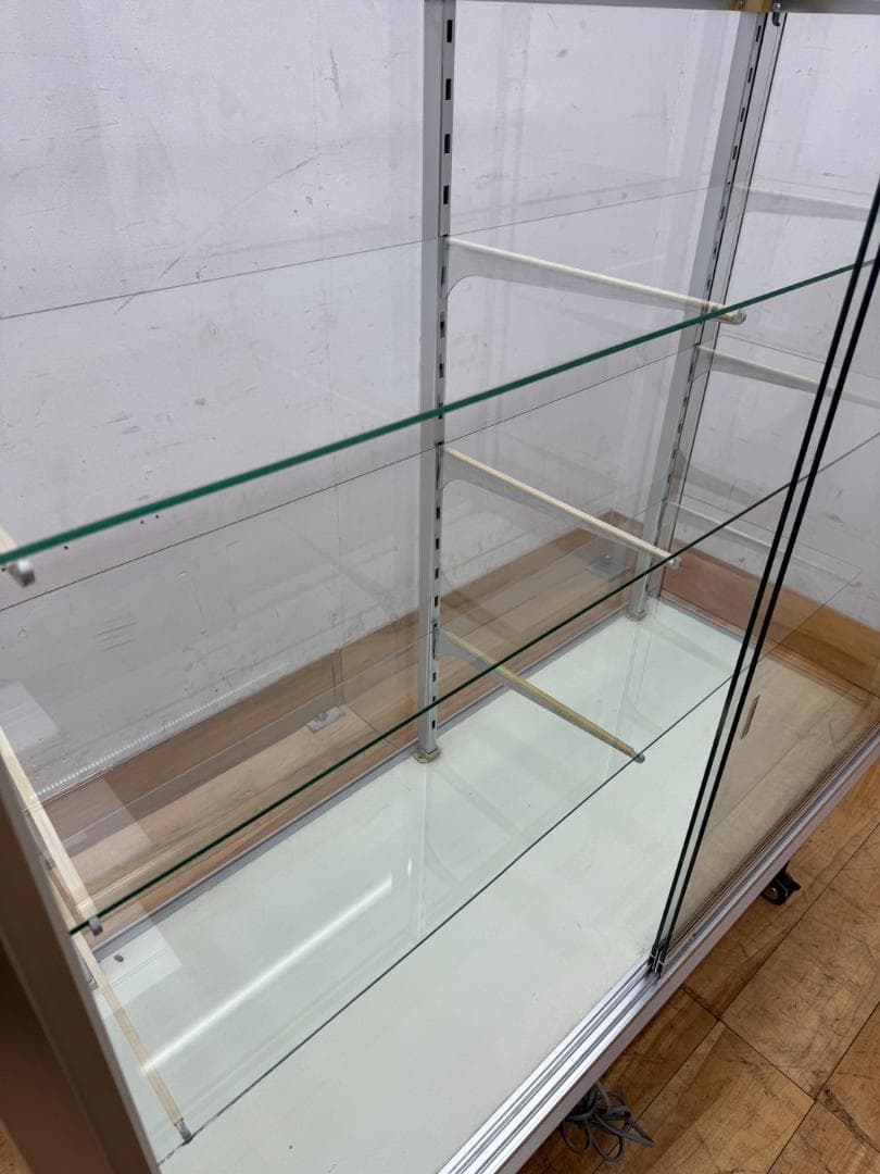 日本アルミ ガラスショーケース 店舗用 日本アルミ ガラスショーケース