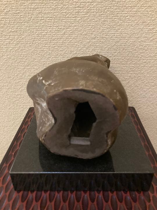 山崎猛ブロンズ像おとめ