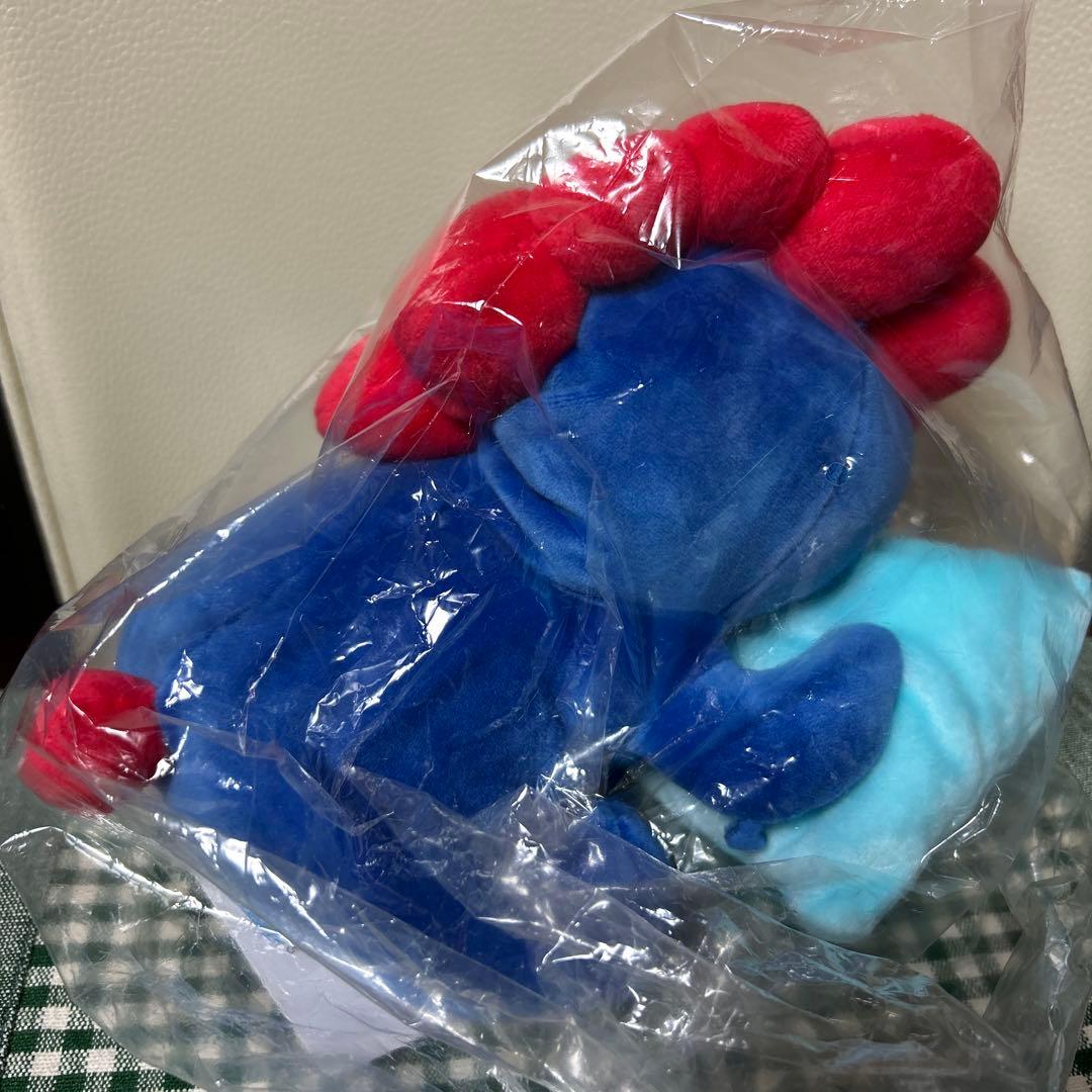 新品未開封★ミャクミャク おやすみ ぬいぐるみ & 刺繍ポーチ　２点セット