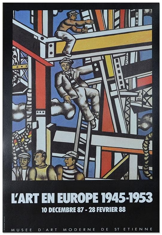 額装品/Musee de Saint-Etienne/レジェ/アート/ポスター