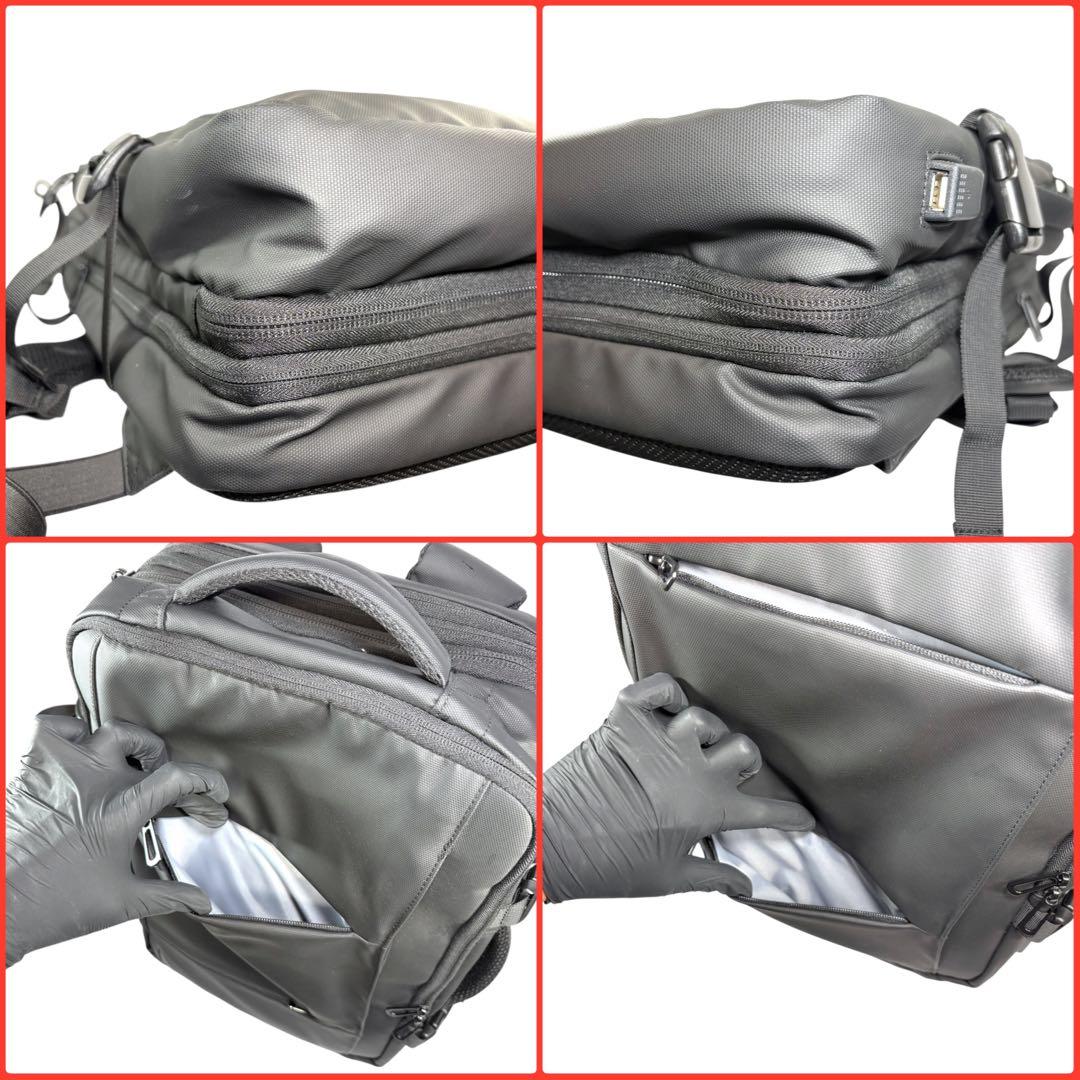 AGS 無重力リュック 2way リュック バッグ ビジネス 拡張タイプ