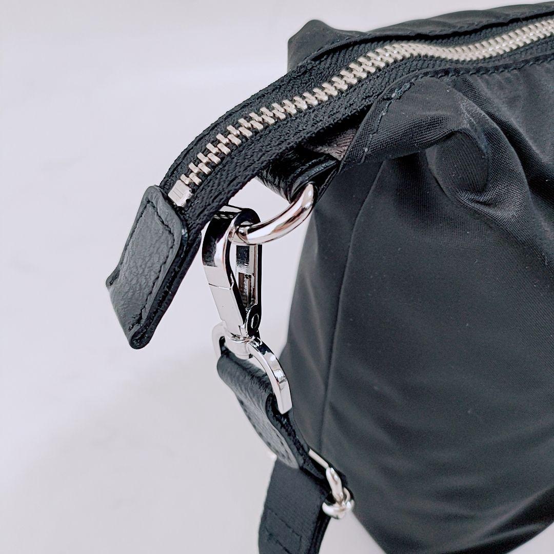 russet 保証書付 2WAY ショルダーバッグ クラウズナイロン ブラック