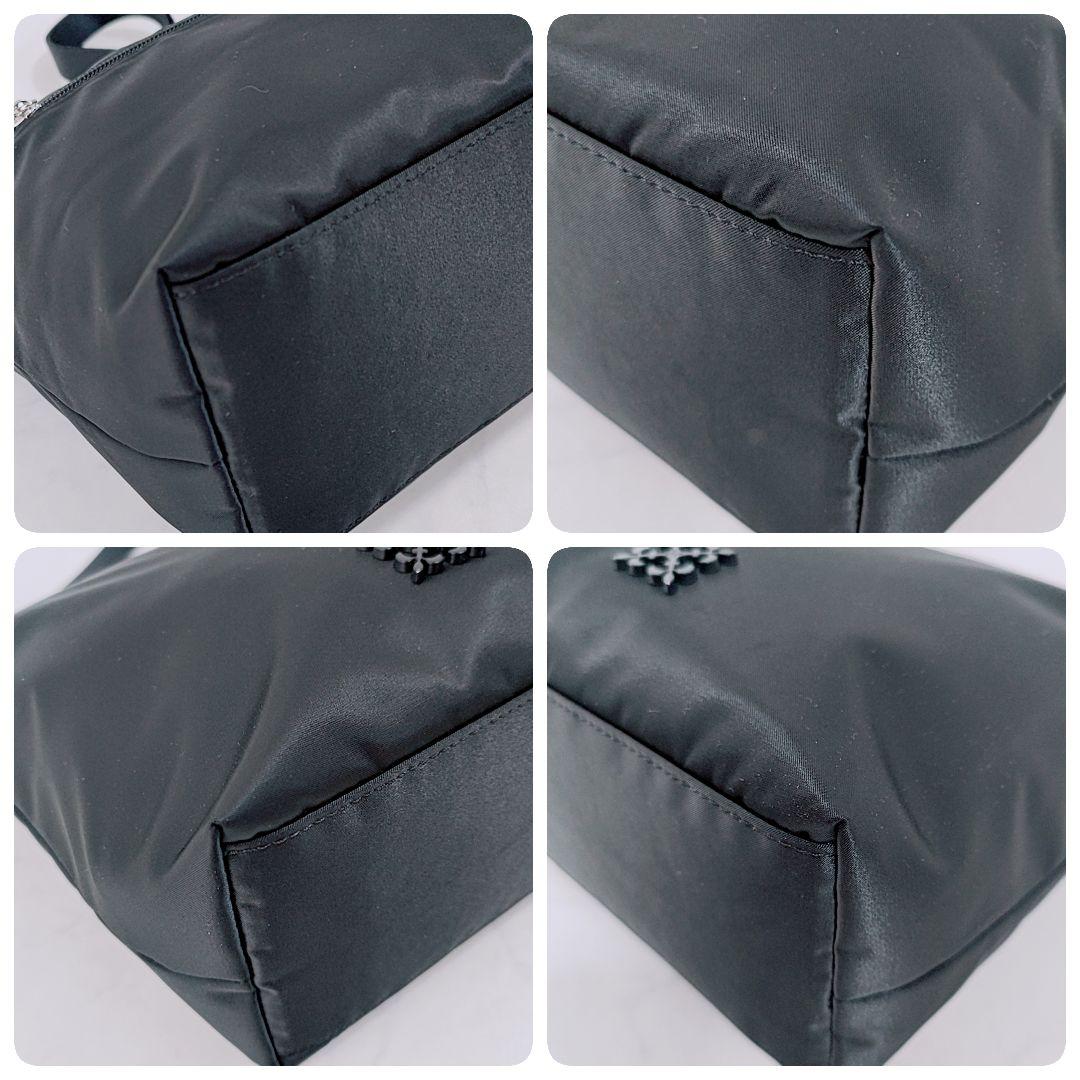 russet 保証書付 2WAY ショルダーバッグ クラウズナイロン ブラック