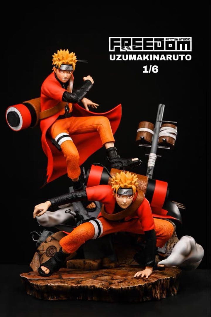 NARUTO ナルト うずまきナルト1/6ガレージキット ガレキ スタチュー②③