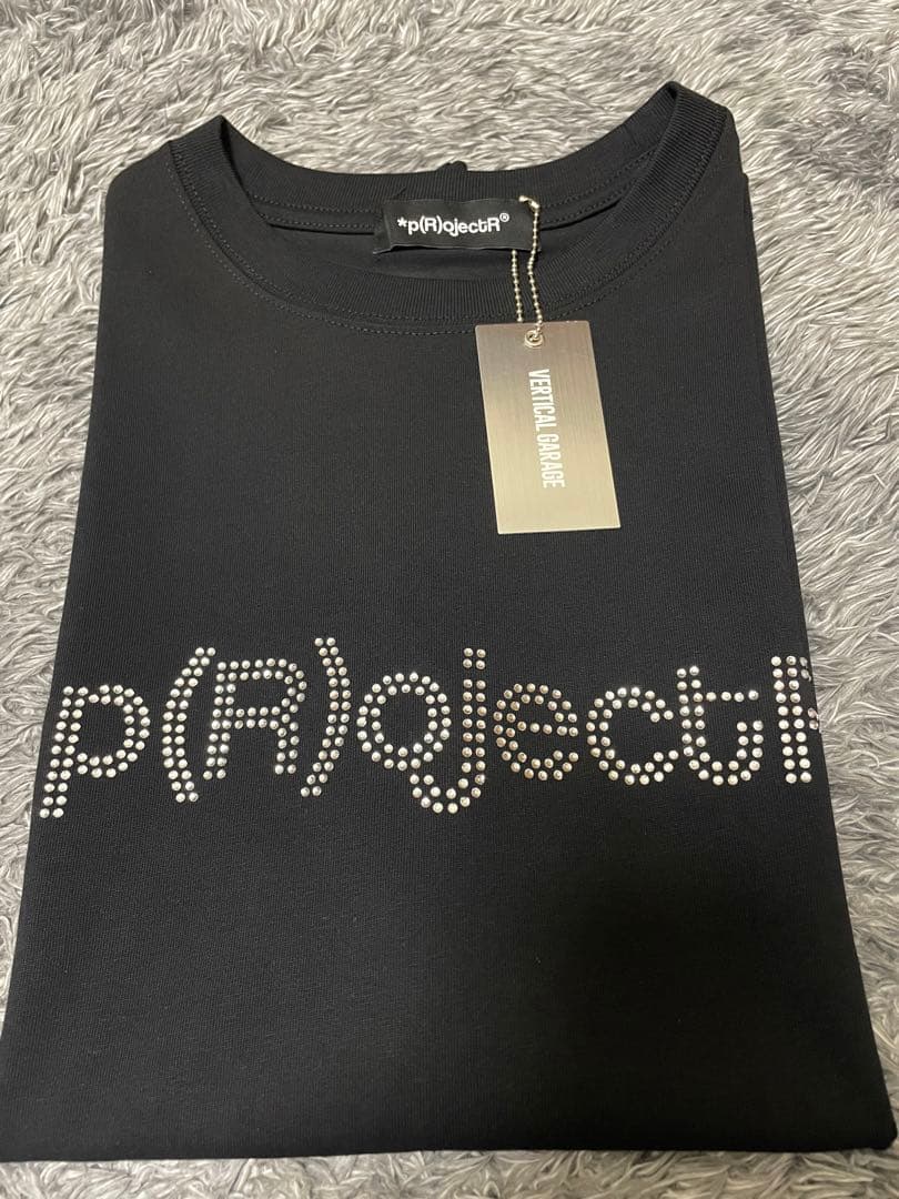 *p(R)jectR® Rhinestone Logo SS Tee Sサイズ