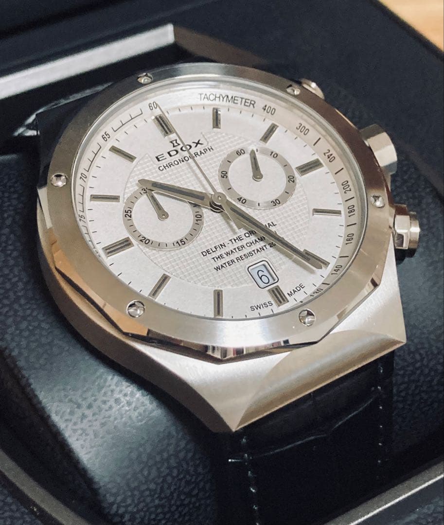 【AVALANCHE＄‼️】EDOX デルフィン 10105-3-AIN