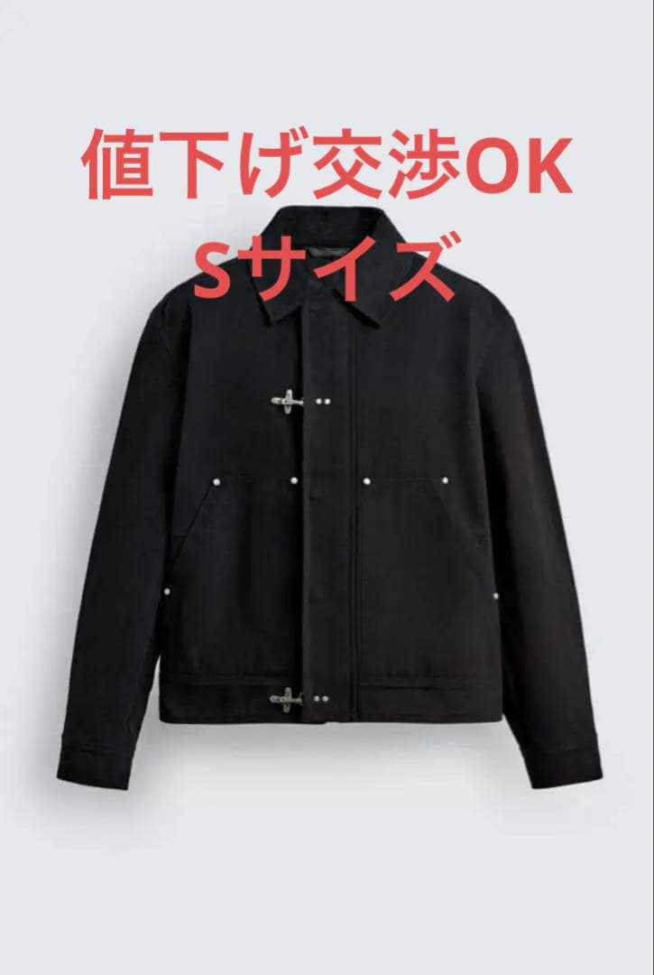 ︎完売 ZARA ファイヤーマンジャケット S トグルボタンジャケット すぐ