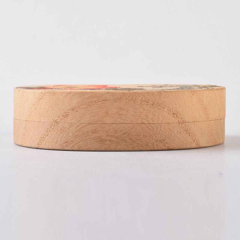 茶道具　祥桑軒　光寿作　紅葉蒔絵　香合　共箱　V　7490