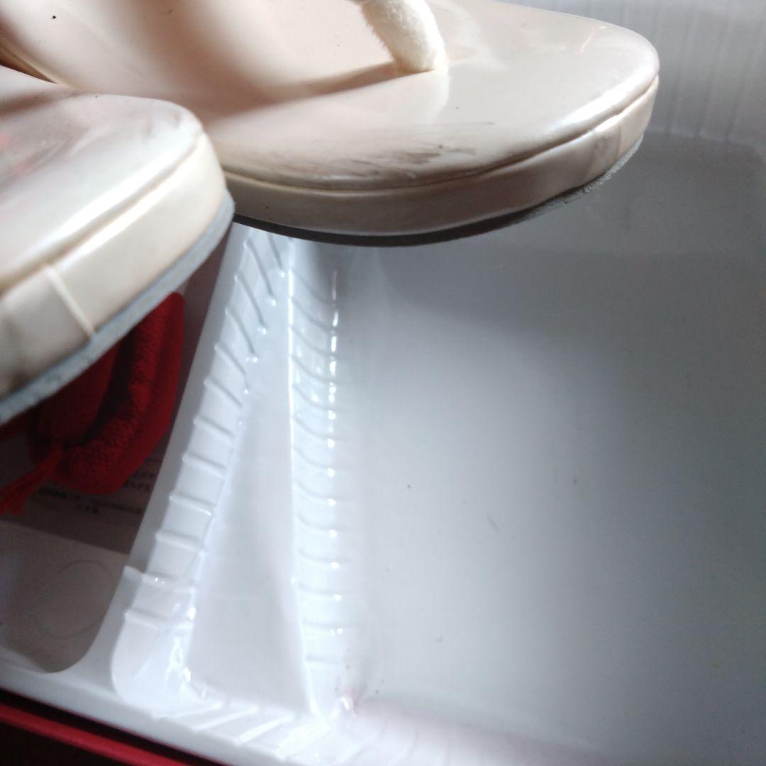 上質美品★１回使用★七歳★七五三小物セット 赤と白※草履スレあり