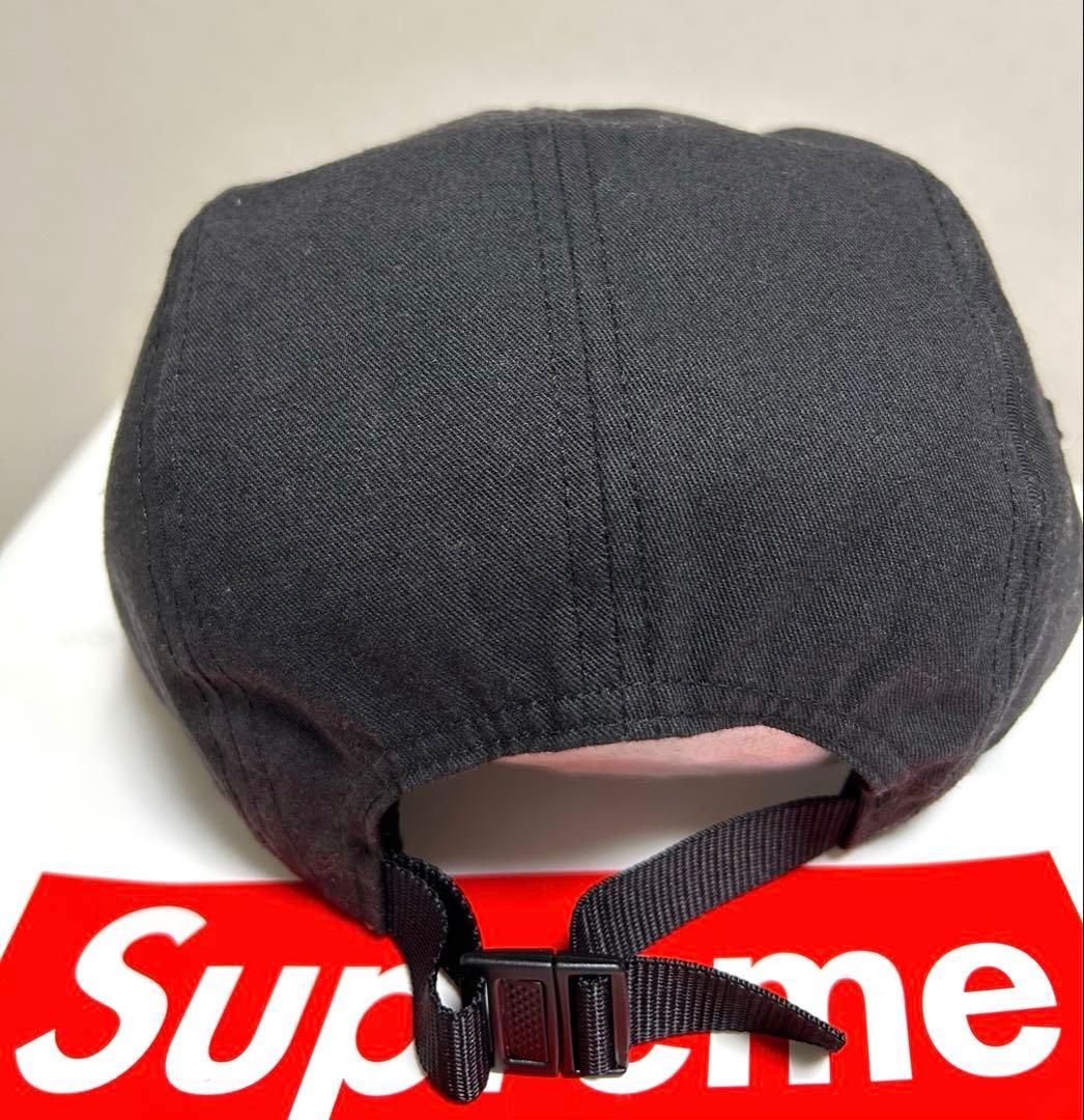 24時間以内発送 完売品 未使用品 黒色 Supreme Camp Cap 24時間以内