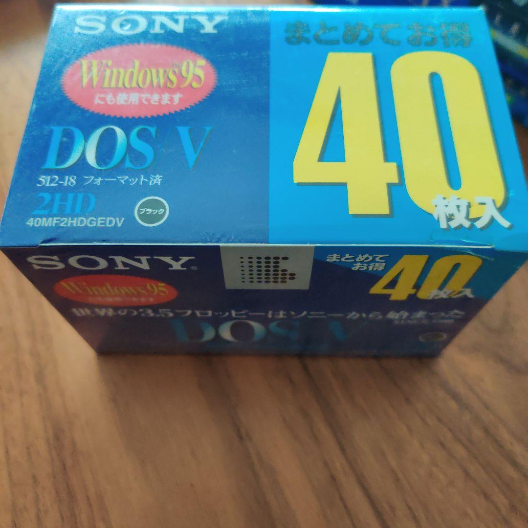 未開封SONY 3.5インチ 2HD  フロッピーディスク40枚 DOS /V 未開封SONY 3.5インチ 2HD フロッピーディスク40枚 DOS /V 【公式通販】