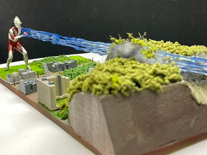 シンウルトラマン スペシウム光線発射 シンゴジラも！ ジオラマ