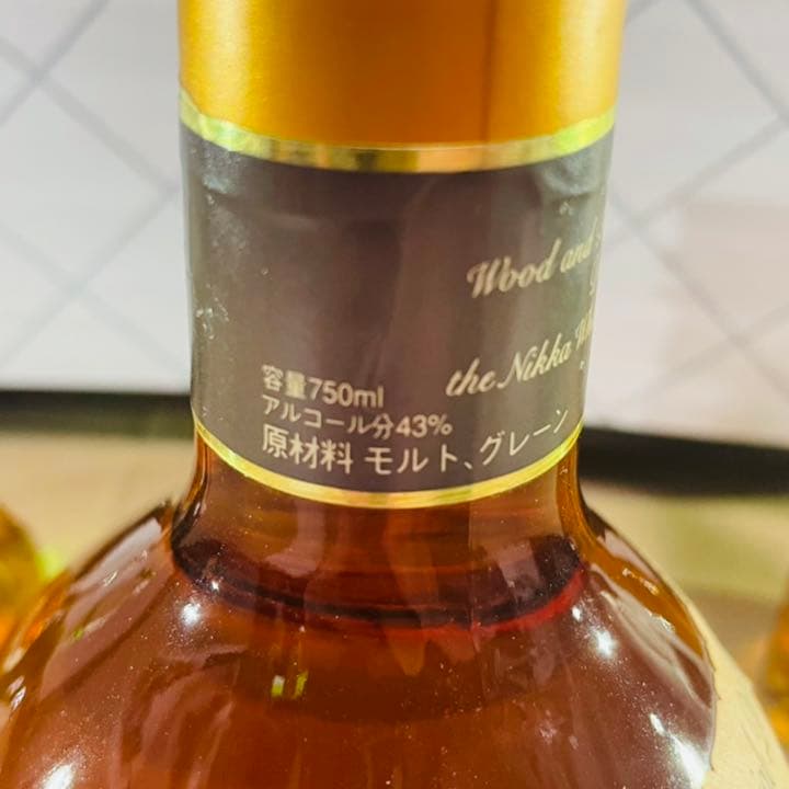 ニッカウイスキー40年前3785ml 台付