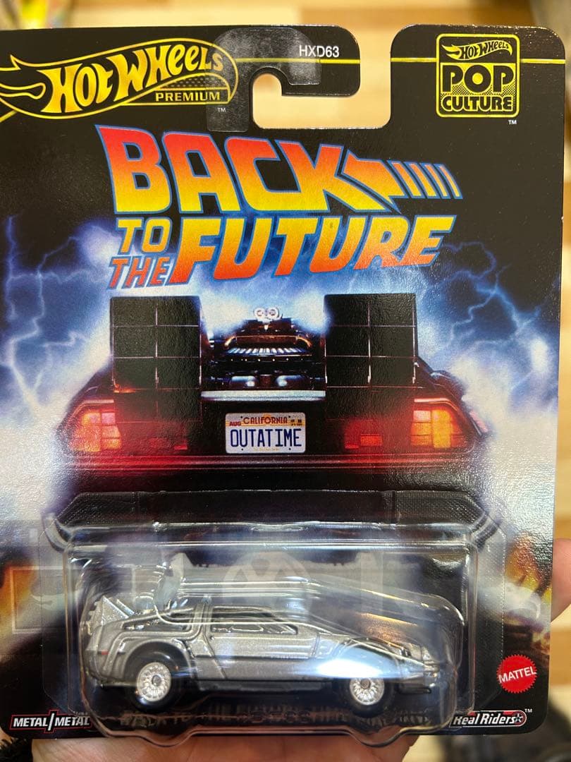 Hot Wheels バックトゥザフューチャー ホットウィール デロリアン