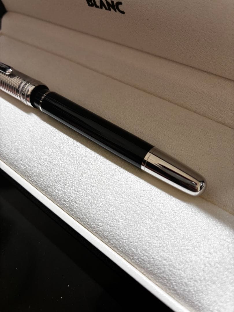 u*m様 【極美品】モンブラン ローラーボールペン ソリテール ドゥエ