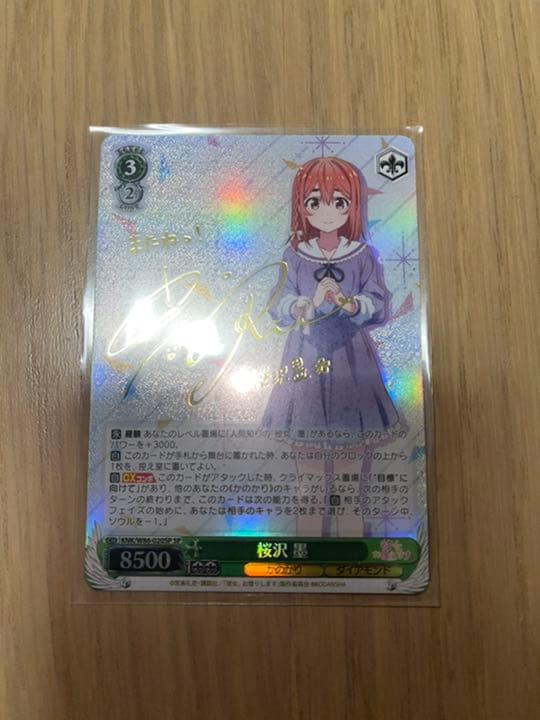 ヴァイス 彼女、お借りします SP サイン 桜沢 墨 かのかり 人見知りの彼女