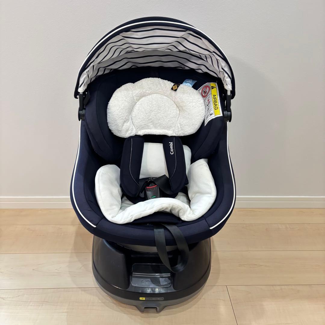美品】コンビ チャイルドシート クルムーヴスマートエッグショックJJ